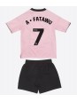 Leicester City Issahaku Fatawu #7 Kolmaspaita Lasten 2025-26 Lyhythihainen (+ shortsit)